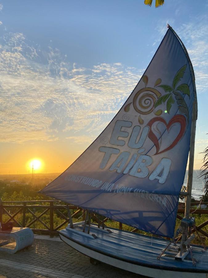 Apto Praia Da Taiba Vista Mar Exteriör bild